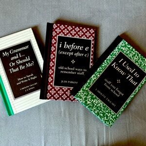 3 Reference/Learning Books by Caroline Taggert and Judy Parkinson.